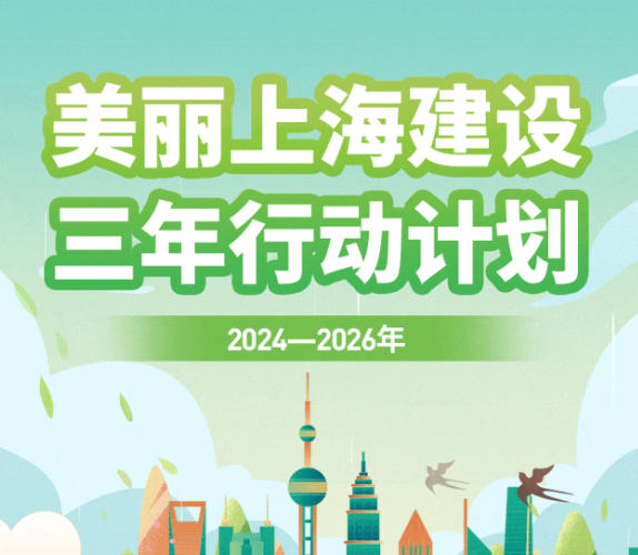 上海市人民政府辦公廳關于印發《美麗上海建設三年行動計劃（2024—2026年）》的通知